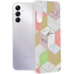 Techsuit - Marble Series - Samsung Galaxy A14 4G / A14 5G - Purple Hex