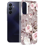 Techsuit - Marble Series - Samsung Galaxy A15 4G / A15 5G - Bloom of Ruth Gray
