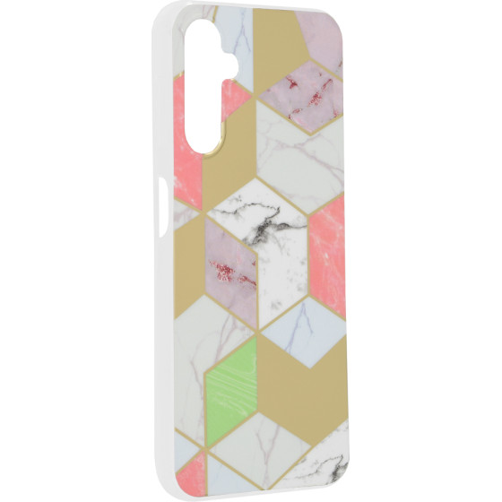 Techsuit - Marble Series - Samsung Galaxy A16 4G / A16 5G - Purple Hex