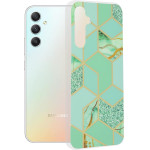 Techsuit - Marble Series - Samsung Galaxy A34 5G - Green Hex