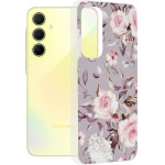 Techsuit - Marble Series - Samsung Galaxy A35 5G - Bloom of Ruth Gray