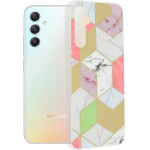 Techsuit - Marble Series - Samsung Galaxy A34 5G - Purple Hex