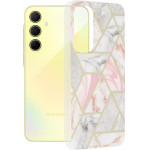 Techsuit - Marble Series - Samsung Galaxy A35 5G - Pink Hex