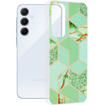 Techsuit - Marble Series - Samsung Galaxy A55 5G - Green Hex