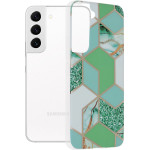 Techsuit - Marble Series - Samsung Galaxy S22 - Green Hex