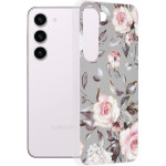 Techsuit - Marble Series - Samsung Galaxy S23 - Bloom of Ruth Gray