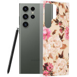 Techsuit - Marble Series - Samsung Galaxy S23 Ultra - Mary Berry Nude