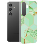 Techsuit - Marble Series - Samsung Galaxy S24 - Green Hex