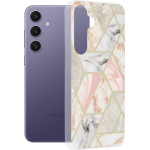 Techsuit - Marble Series - Samsung Galaxy S24 Plus - Pink Hex