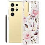 Techsuit - Marble Series - Samsung Galaxy S24 Ultra - Chloe White