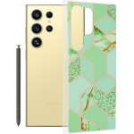 Techsuit - Marble Series - Samsung Galaxy S24 Ultra - Green Hex