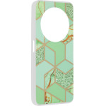 Techsuit - Marble Series - Xiaomi Redmi 14C / Poco C75 - Green Hex