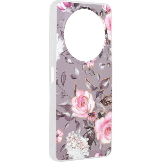 Techsuit - Marble Series - Xiaomi Redmi A3 / Redmi A3x - Bloom of Ruth Gray