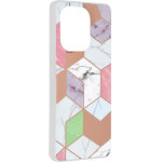 Techsuit - Marble Series - Xiaomi Redmi Note 13 4G - Purple Hex