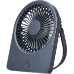 Techsuit - Mini Fan (CT-108) - Portable, Rechargeable, USB - Blue