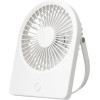 Techsuit - Mini Fan (CT-108) - Portable, Rechargeable, USB - White