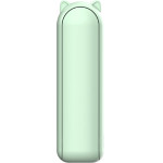 Techsuit - Mini Portable Hand Fan (HZ001) - 2000mAH, USB Rechargeable, 3 Speeds Adjustable - Green - (HZ001;GREEN)