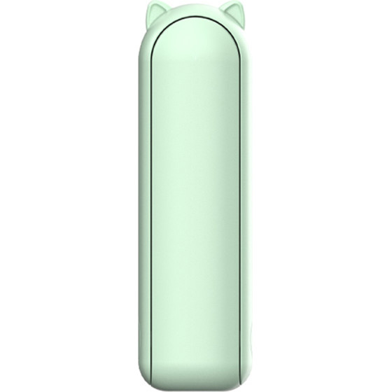 Techsuit - Mini Portable Hand Fan (HZ001) - 2000mAH, USB Rechargeable, 3 Speeds Adjustable - Green - (HZ001;GREEN)