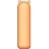 Techsuit - Mini Portable Hand Fan (HZ001) - 2000mAH, USB Rechargeable, 3 Speeds Adjustable - Orange - (HZ001;ORANGE)