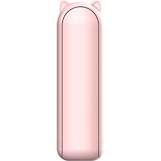 Techsuit - Mini Portable Hand Fan (HZ001) - 2000mAH, USB Rechargeable, 3 Speeds Adjustable - Pink - (HZ001;PINK)