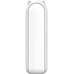 Techsuit - Mini Portable Hand Fan (HZ001) - 2000mAH, USB Rechargeable, 3 Speeds Adjustable - White - (HZ001;WHITE)