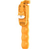 Techsuit - Mini Selfie Stick - Compact Tripod Mount with Detachable Remote Control, 70cm - Orange - (KT01)
