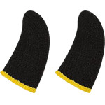 Techsuit - Mobile Gaming Finger Sleeve (FS1-04) - for Peaceful Elite, King of Glory, Call of Duty - Yellow