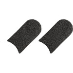 Techsuit - Mobile Gaming Finger Sleeve (FS3-01) - for Peaceful Elite, King of Glory, Call of Duty, 40x20mm - Black
