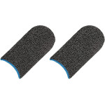 Techsuit - Mobile Gaming Finger Sleeve (FS3-03) - for Peaceful Elite, King of Glory, Call of Duty, 40x20mm - Blue
