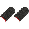 Techsuit - Mobile Gaming Finger Sleeve (FS3-02) - for Peaceful Elite, King of Glory, Call of Duty, 40x20mm - Red