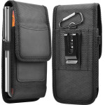 Techsuit - Outdoor Phone Waist Bag (TWB1) - Multifunctional, Bike, Wearable, Belt Hanging, XL, 16.5x9x2.5cm, 6.5 inch - Black