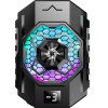 Techsuit - Phone Cooler - with Digital Display, Gear Button, Lights, Fast Cooling - Black - (SL31)