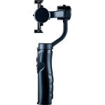 Techsuit - Phone Gimbal (H4) - with 3 Axis Handheld, Joystick, Micro-USB, 6.1inch Max, Aluminum Alloy, 2200mAh - Black - (H4;TECHSUIT)