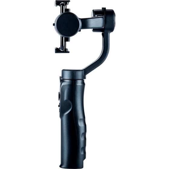 Techsuit - Phone Gimbal (H4) - with 3 Axis Handheld, Joystick, Micro-USB, 6.1inch Max, Aluminum Alloy, 2200mAh - Black - (H4;TECHSUIT)