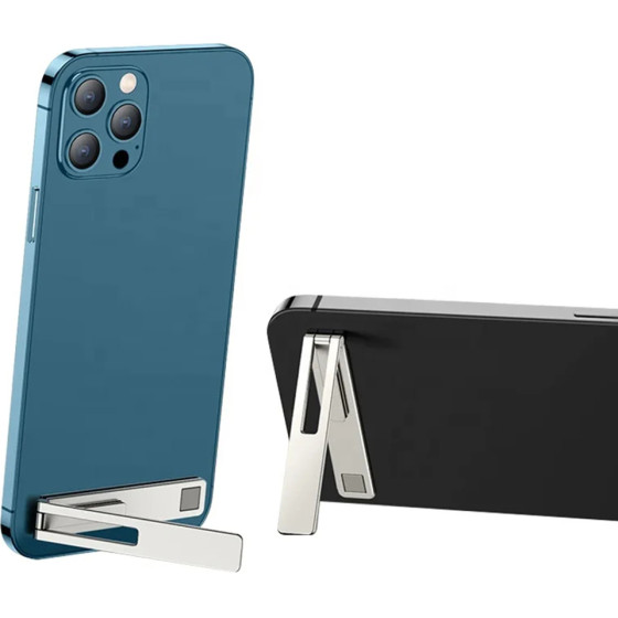 Techsuit - Phone Holder (PRH1) - Rectangular Shape, Aluminium Alloy, 3M - Silver - (PRH1;SILVER)