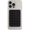 Techsuit - Phone Holder - Suction Pad for Selfies, Silicone, Adhesive Mount, Rectangular Shape - Black - (SB-PAD)