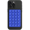 Techsuit - Phone Holder - Suction Pad for Selfies, Silicone, Adhesive Mount, Rectangular Shape - Dark Blue - (SD-PAD)