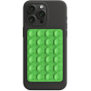 Techsuit - Phone Holder - Suction Pad for Selfies, Silicone, Adhesive Mount, Rectangular Shape - Green - (SG-PAD)