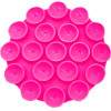 Techsuit - Phone Holder - Suction Pad for Selfies, Silicone, Adhesive Mount, Round Shape - Pink - (SP-CUP)