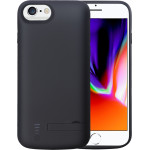 Techsuit - Power Pro Battery Case - iPhone 6 / 6s / 7 / 8 / SE 2, SE 2020 / SE 3, SE 2022 - 5500mAh - Black