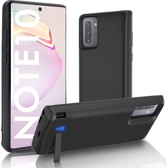 Techsuit - Power Pro Battery Case - Samsung Galaxy Note 10 4G / Note 10 5G - 5000mAh - Black