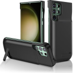 Techsuit - Power Pro Battery Case - Samsung Galaxy S23 Ultra - 6000mAh - Black