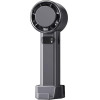 Techsuit - Premium Handheld Fan (F83) - Portable, Adjustable, Rechargeable, 4800mAh - Grey - (F83;GREY)