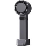 Techsuit - Premium Handheld Fan (F83) - Portable, Adjustable, Rechargeable, 4800mAh - Grey - (F83;GREY)