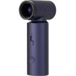 Techsuit - Premium Handheld Fan (FS15) - Multifunctional, Portable, Adjustable, 80000rpm, Rechargeable, 4500mAh - Navy Blue