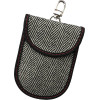 Techsuit - RFID Anti-Theft (AF1) - for Cards & Keys, Waterproof Leather, Metal Hybrid Fibre, EMF Blocker, 12.5x9 - Grey