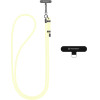 Techsuit - Rope Crossbody Strap - for Phones, Carabiner, Nylon Braided, Durable, Adjustable - Vanilla Cream - (RCS1-56)