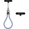 Techsuit - Rope Wrist Strap - for Phones, with Keychain Cord, Nylon Braided, Durable, Universal - Frosted Sky - (RWS2-17)