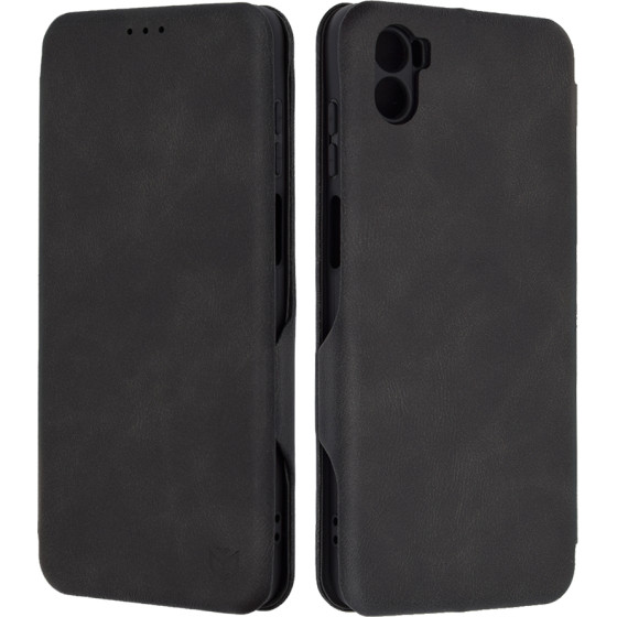 Techsuit - Safe Wallet Plus - Motorola Moto E22s - Black