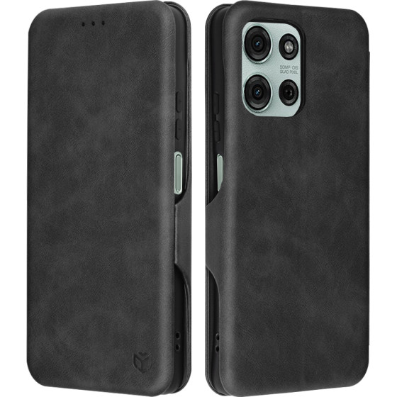 Techsuit - Safe Wallet Plus - Motorola Moto G75 - Black
